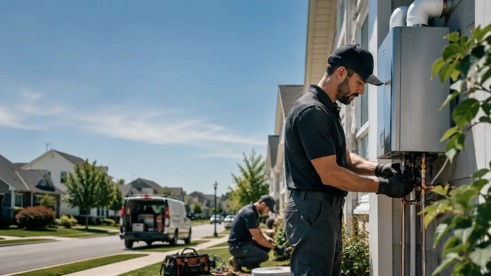 Tankless Water Heater Installation in Mineral, TX